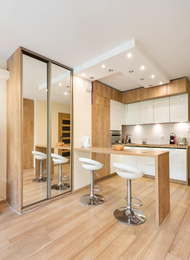 Mokotow Orzycka Beige Studio Varsovia Exterior foto